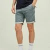 Jack & Jones PRINT - Shorts - Slate Gray