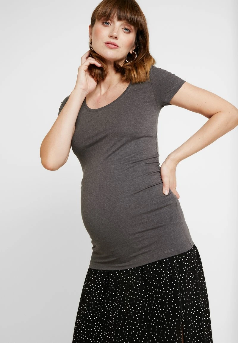 2 PACK - T-Shirt Basic - Dark Gray/black – Bild 5