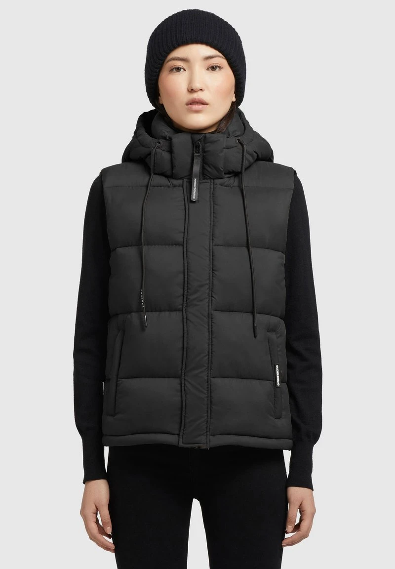 Khujo EDEN MATT - Weste - Schwarz