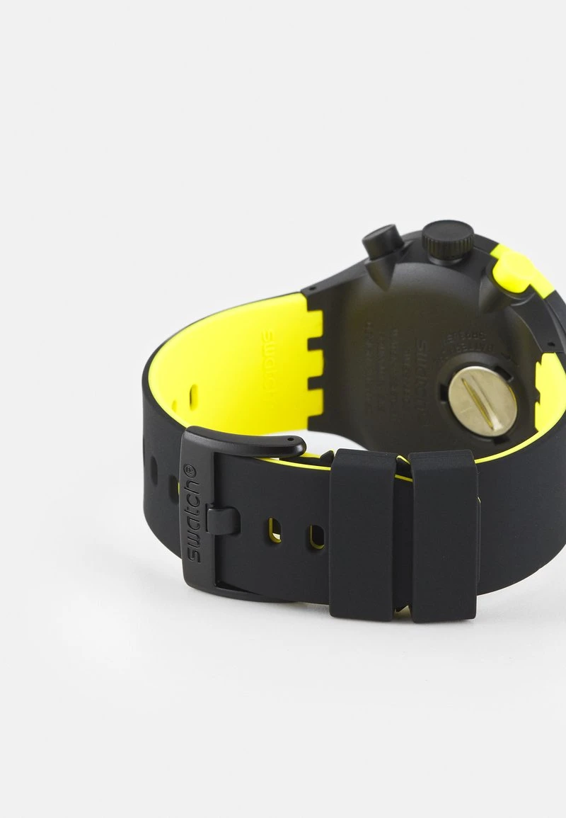Swatch RACING PLEASURE - Chronograph - Black/yellow – Bild 2