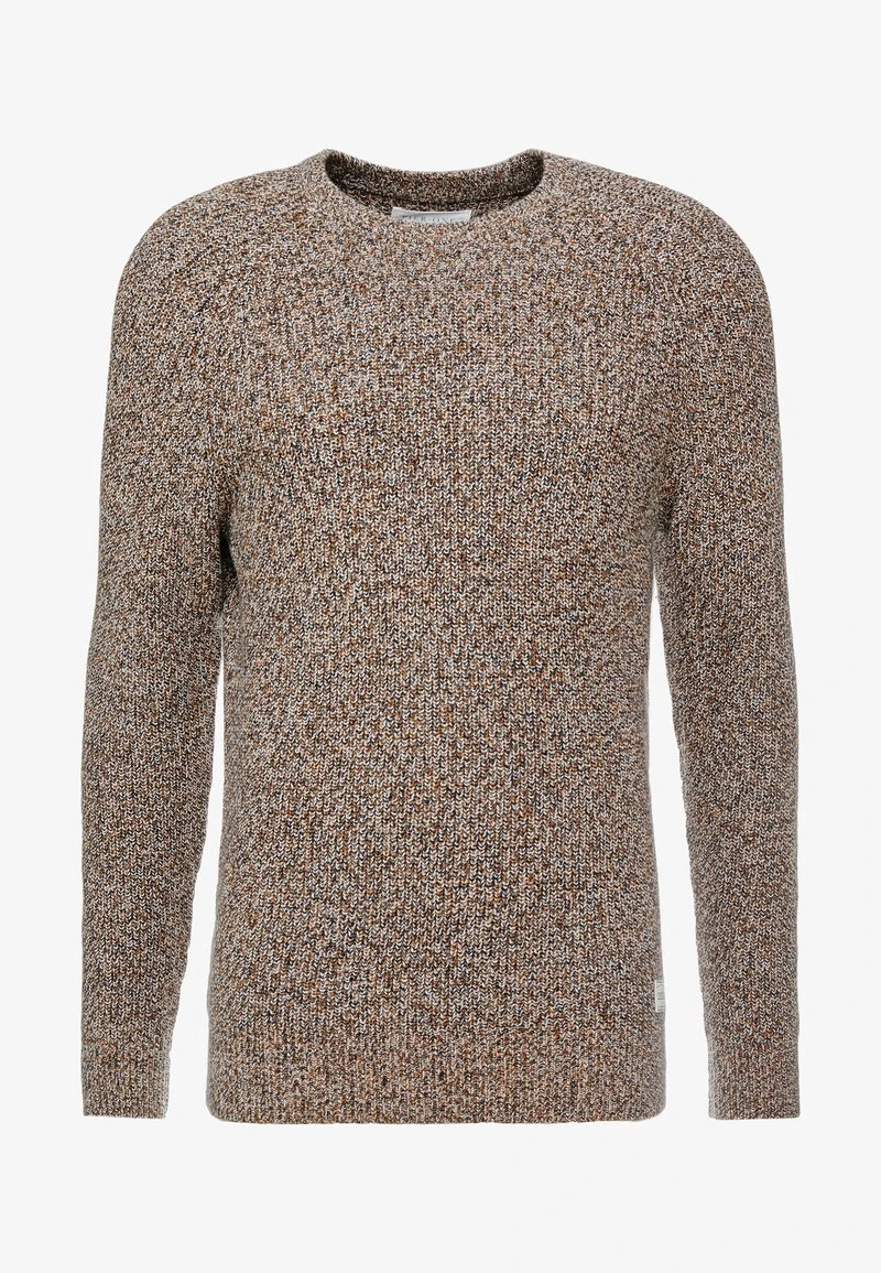 Pier One MULTICOLOUR HALF CARDIGAN JUMPER - Strickpullover - Mottled Dark Yellow – Bild 4