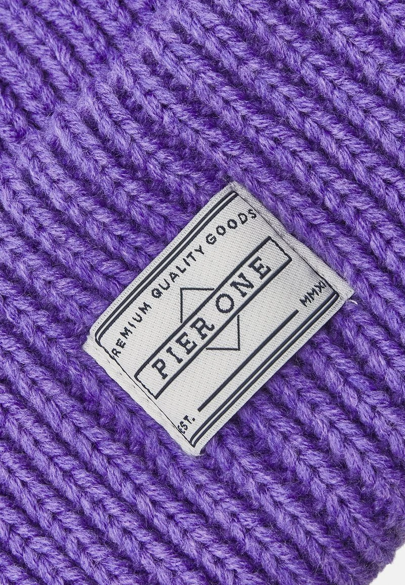 Pier One UNISEX 3 PACK - Mütze - Black/purple/blue – Bild 4