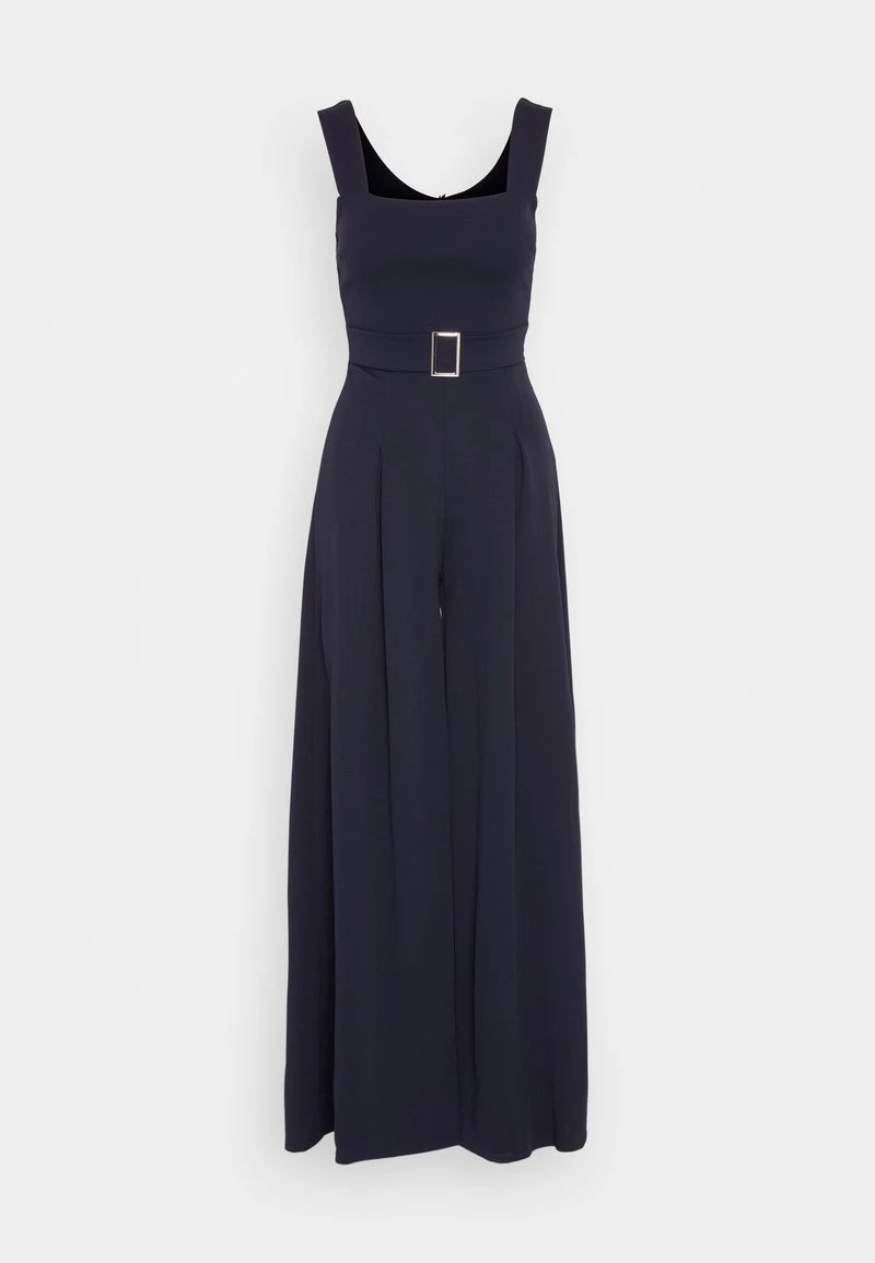 Wal G ASH BELT - Jumpsuit - Navy Blue – Bild 5