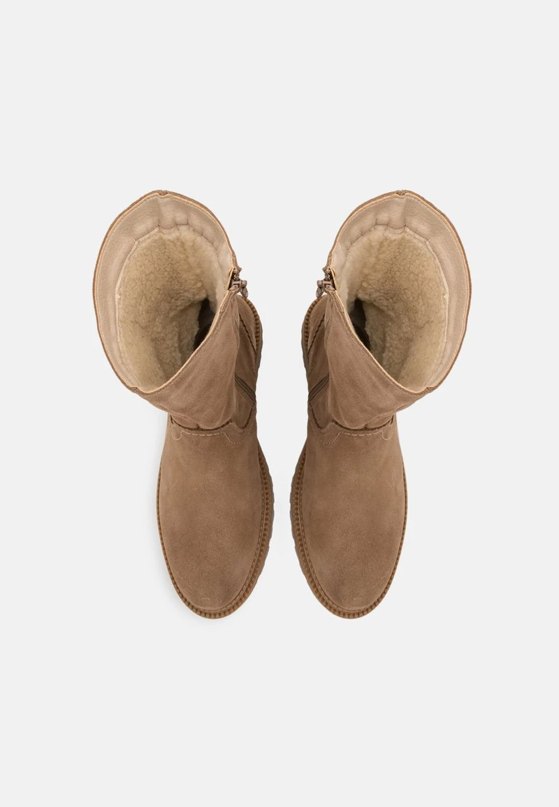 Pier One LEATHER WINTER BOOT - Stiefel - Taupe – Bild 6