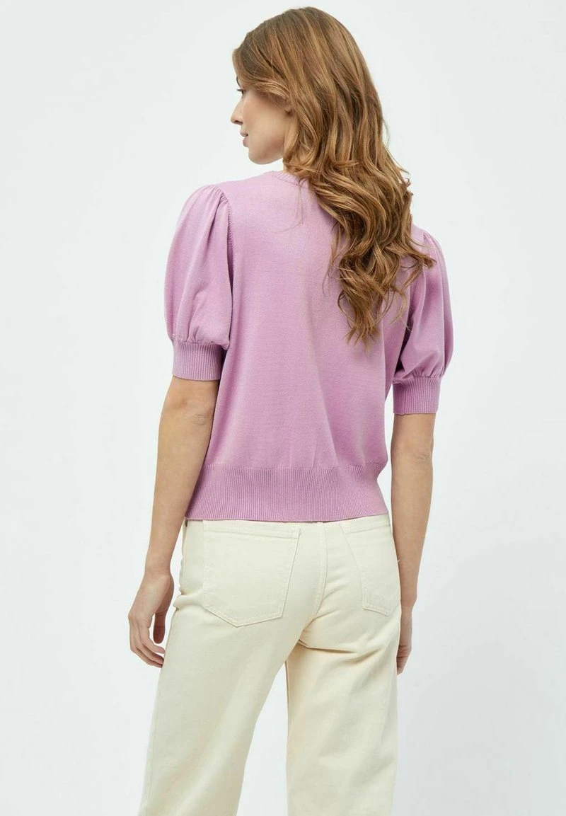 Minus LIVA - T-Shirt Basic - Lupine Purple – Bild 3