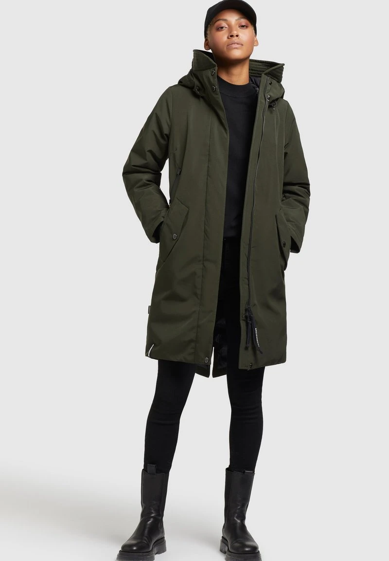 Khujo CHARLYN - Wintermantel - Dunkelgrün – Bild 2