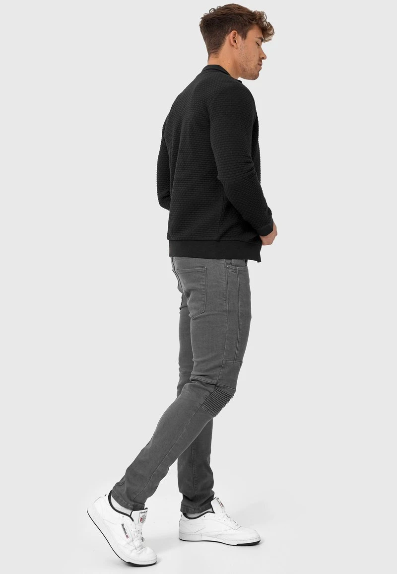 Indicode Jeans BERMIE - Sweatjacke - Black – Bild 3