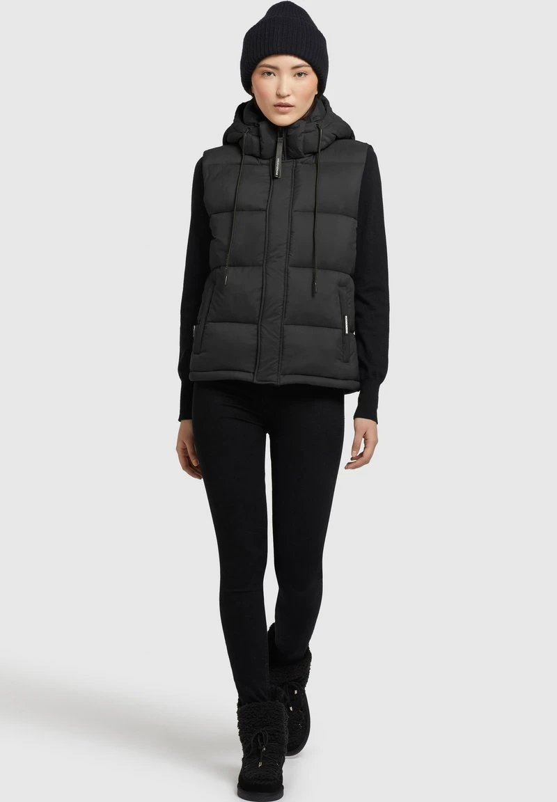 Khujo EDEN MATT - Weste - Schwarz – Bild 2