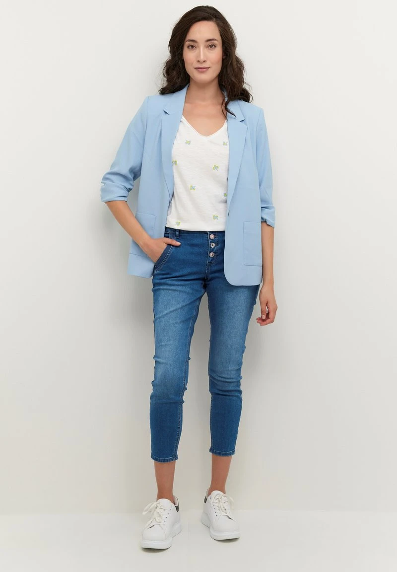 Cream CRSORYA 7/8 BAIILY FIT - Jeans Slim Fit - Houston Blue Denim – Bild 2