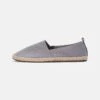 Pier One RENA ESPADRILLE UNISEX - Espadrille - Light Grey