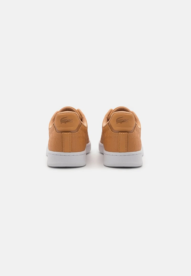 Lacoste CARNABY PRO - Sneaker Low - Tan/white – Bild 3