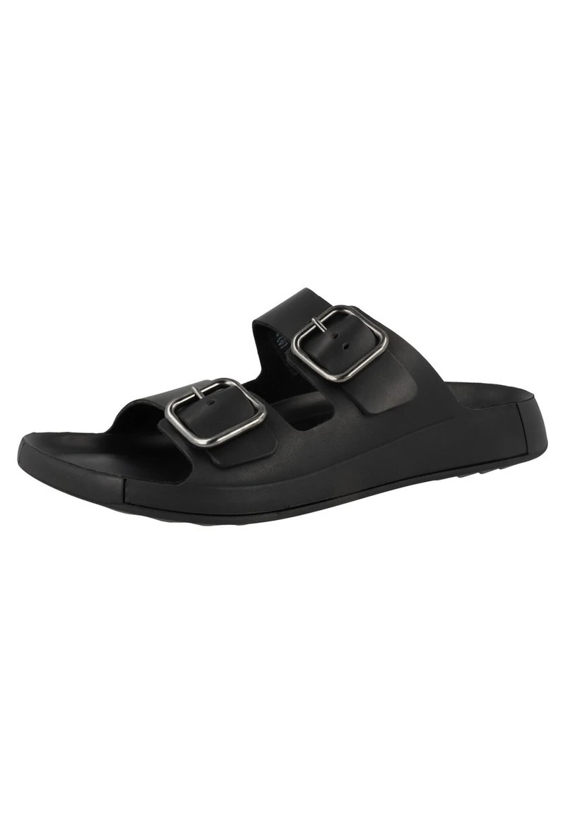 ECCO 2ND COZMO M SLIDE - Pantolette Flach - Black – Bild 2