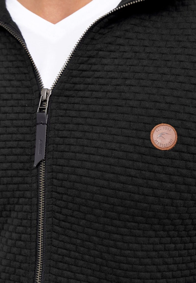 Indicode Jeans BERMIE - Sweatjacke - Black – Bild 6