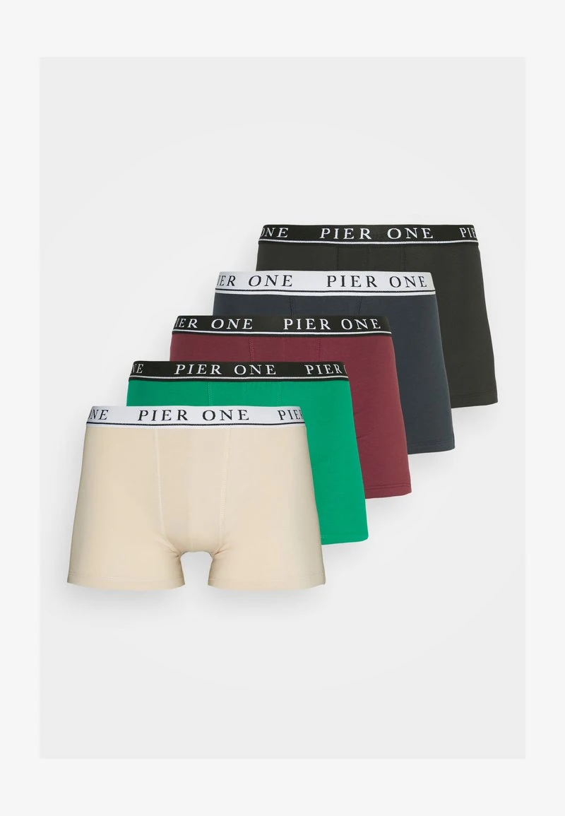 Pier One 5 PACK - Panties - Beige/green/bordeaux – Bild 5