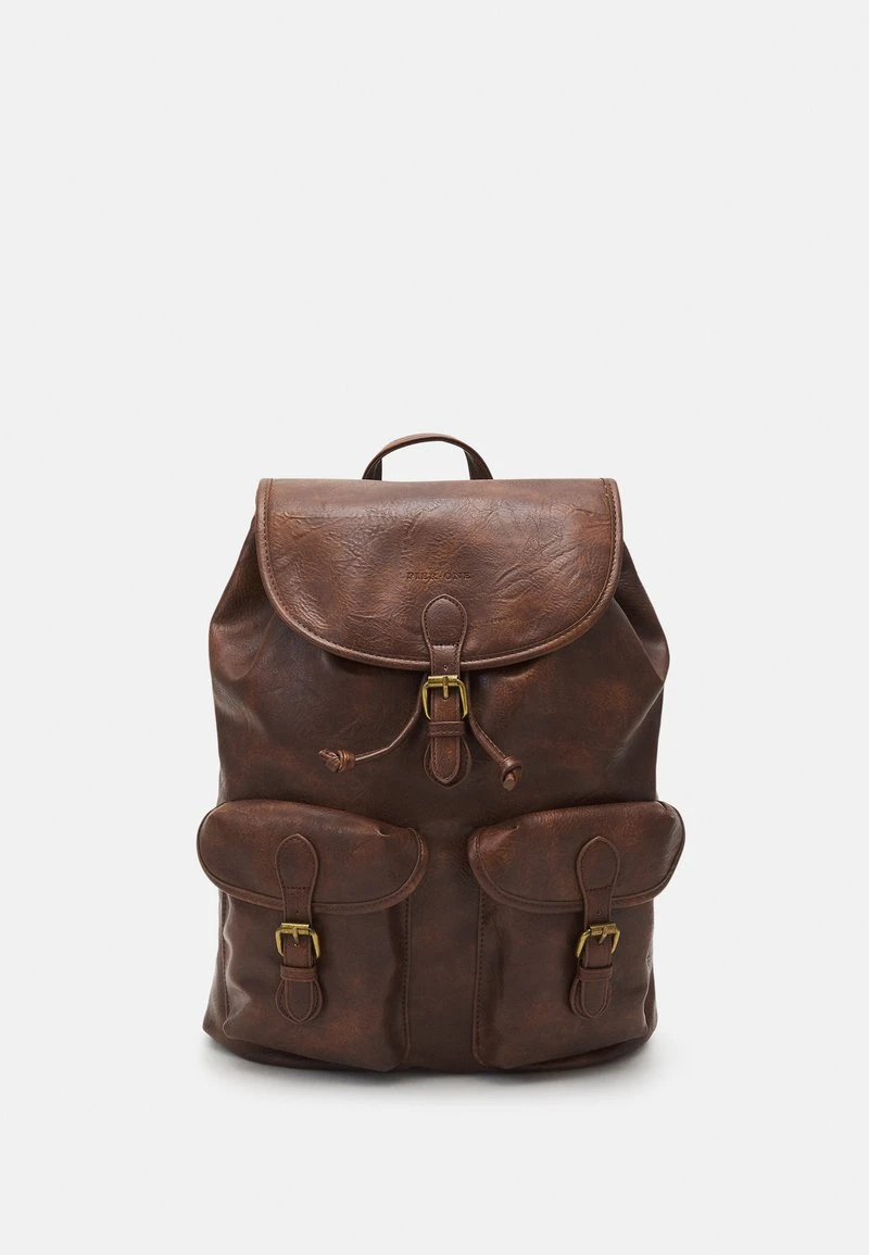 Pier One UNISEX - Tagesrucksack - Dark Brown