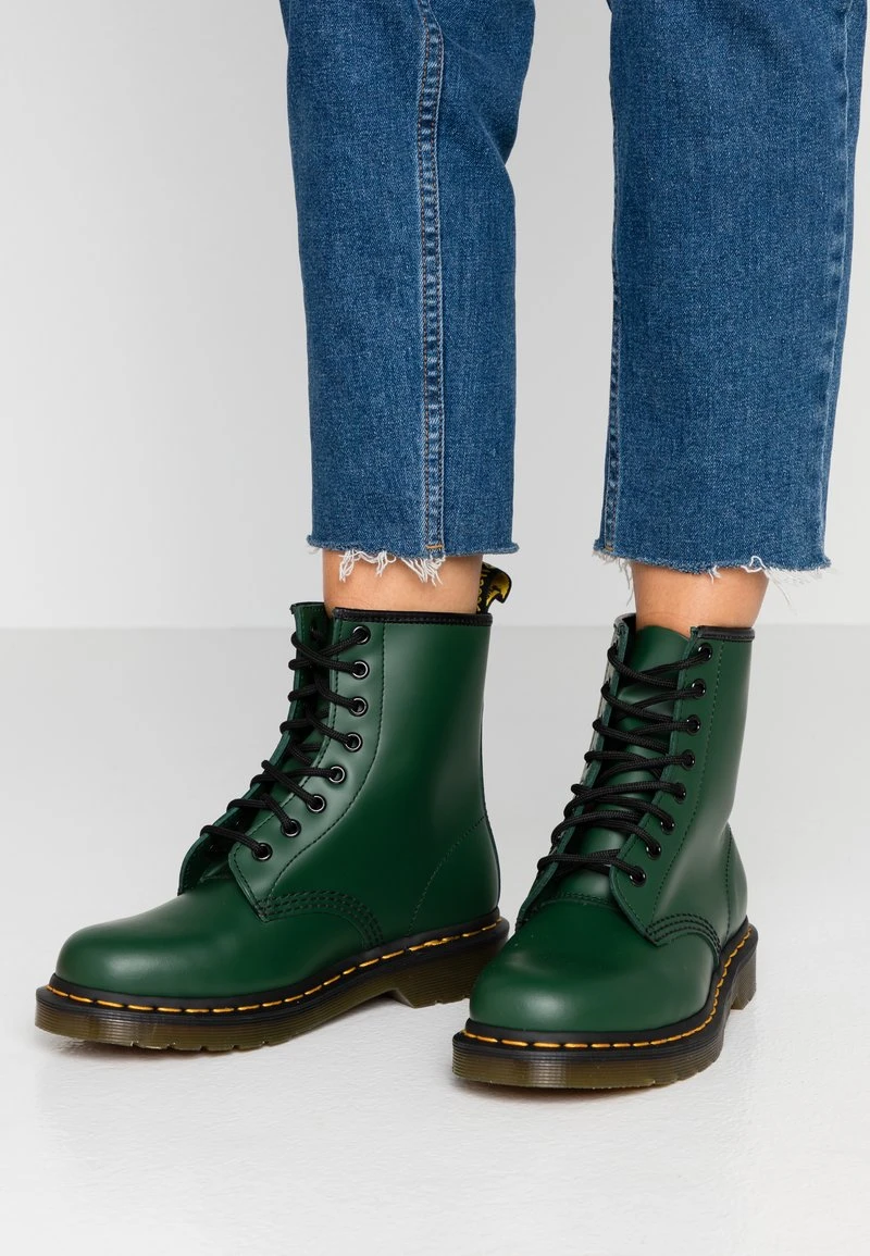 Dr. Martens 1460 BOOT - Schnürstiefelette - Green Smooth – Bild 4
