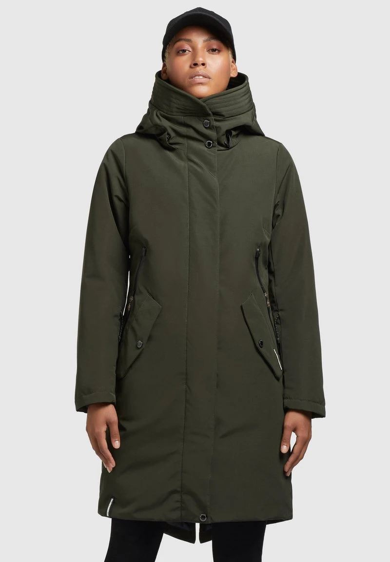 Khujo CHARLYN - Wintermantel - Dunkelgrün