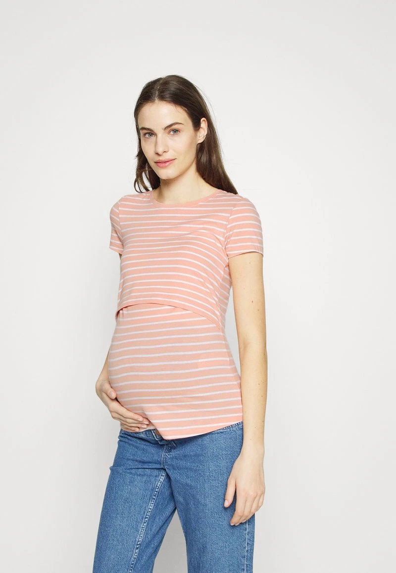 2 PACK - T-Shirt Basic - Light Pink/white – Bild 4